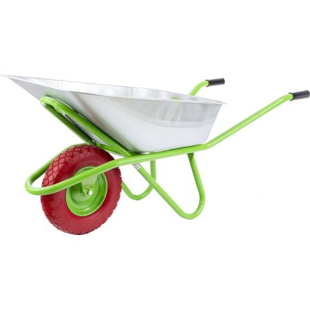 Тачка строительная Сибртех одноколесная грузоподъемность 180 кг (68968)