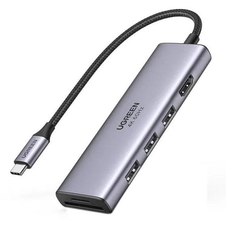 Разветвитель USB Ugreen CM511 (60383)