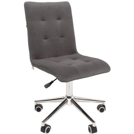 Кресло офисное Chairman 030 серое (ткань, металл)