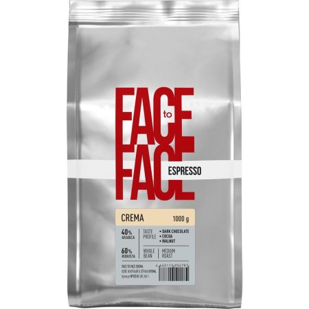 Кофе в зернах Face to Face Crema 1 кг