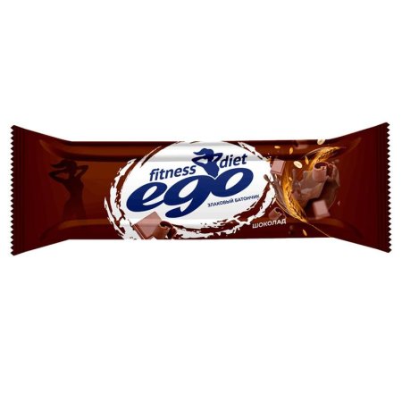 Батончик мюсли Ego fitness Гранола-Темный шоколад с витаминами и железом  (21 батончик по 27 грамм)