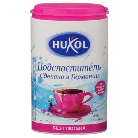 Сахарозаменитель HUXOL 39 г (650 таблеток)