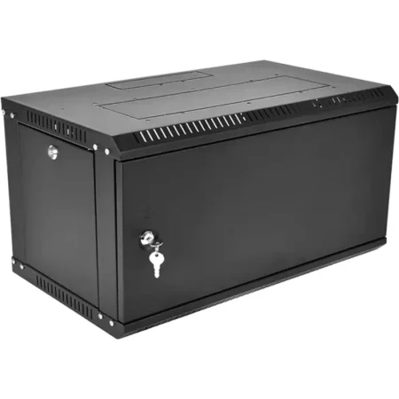 Шкаф телекоммуникационный настенный ЦМО 6U ШРН-Э-6.350.1-9005  (342x600x350 мм)
