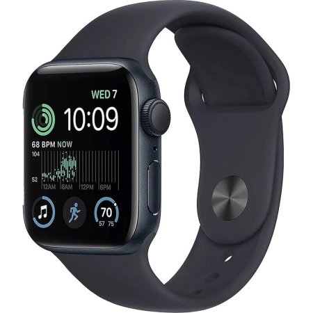 Смарт-часы Apple Watch SE 2024 A2722 40 мм черные (MXE73LL/A)