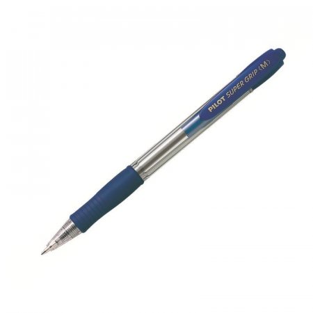 Ручка шариковая масляная автоматическая Pilot BPGP-10R-M-L синяя (толщина линии 0,25 мм)