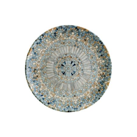 Тарелка фарфоровая Bonna Мозаик диаметр 170 мм разноцветная (66515)