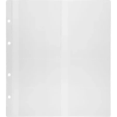 Вкладыш для визитниц Комус на 8 карточек