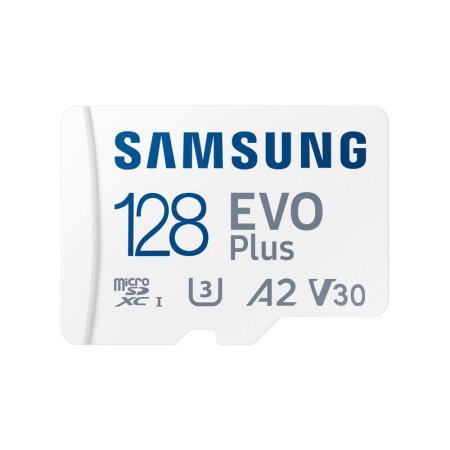 Карта памяти 128 ГБ microSDXC Samsung Evo Plus UHS-I U3 V30 A2  (MB-MC128KA/APC)