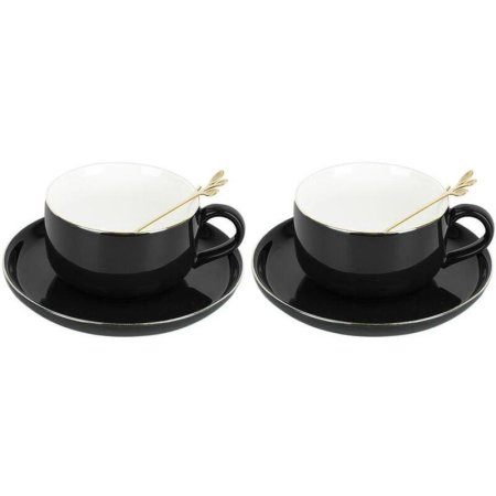 Набор чайный Nouvelle Home Royal line Night на 4 персоны фарфор (12  предметов)