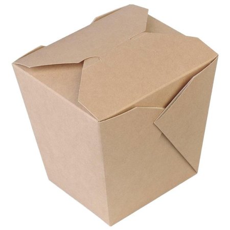 Коробка для лапши/WOK OSQ Group Noodles XL 103х103х104 мм крафт (360  штук в упаковке)