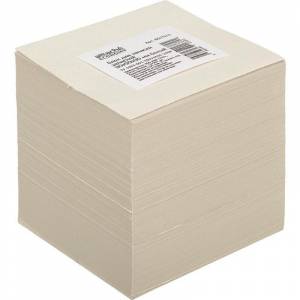 Блок для записей Attache 90x90x90 мм белый (плотность 60 г/кв.м)