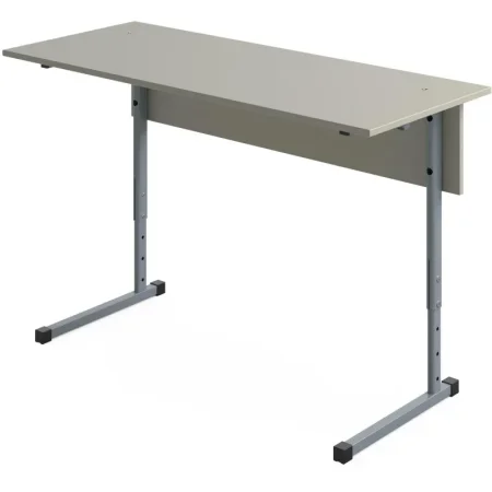 Парта растущая двухместная Комфорт серый/серый рост 3-7