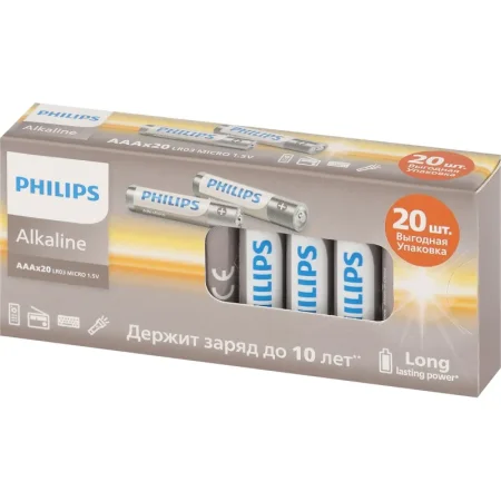 Батарейка AAA мизинчиковая Philips Entry