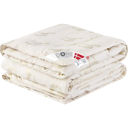 Одеяло 2-спальное Dome Camel Soft 172x205 см стеганое с кантом бежевое