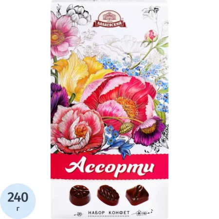 Конфеты шоколадные Бабаевский Букеты ассорти 240 г
