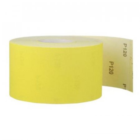 Бумага наждачная желтая в рулоне 115 мм х 5 м P120 ABRAforce (500024525)