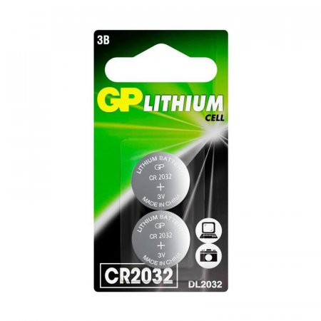 Батарейки GP CR2032 (2 штуки в упаковке)