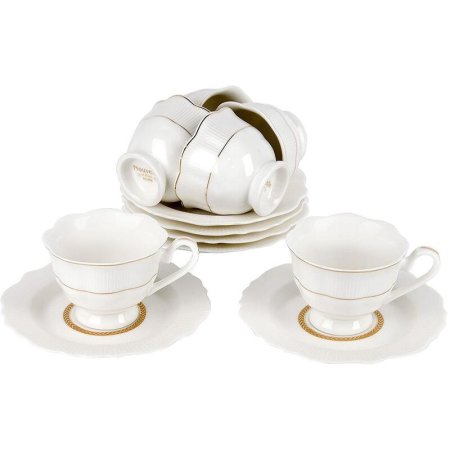 Набор кофейный Nouvelle Home White chic (12 предметов, на 6 персон)  0970020