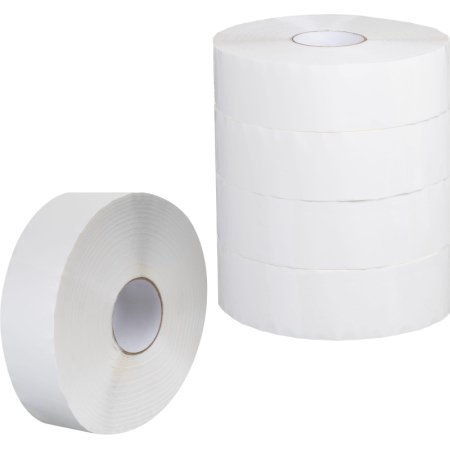 Клейкая лента 75 мм x 990 м x 45 мкм белая (4 штуки в упаковке)