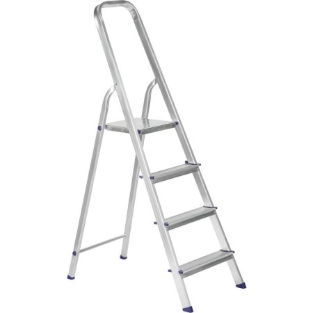 Стремянка алюминиевая 4 ступени Topfort 1688086