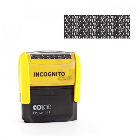 Штамп стандартный Colop Printer 30/L Incognito пластиковый скрывающий текст