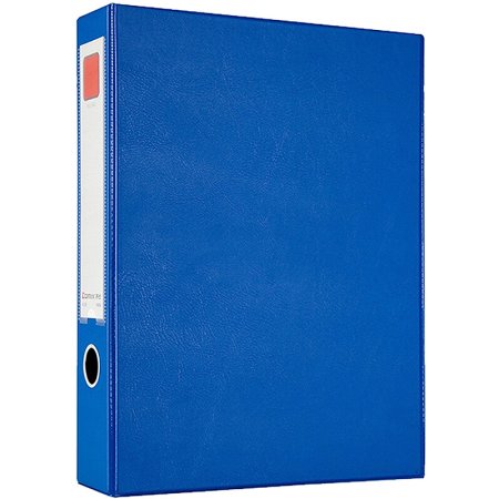 Короб архивный картон/пластик COMIX на кнопке 325x68x243 мм синий до 500  листов