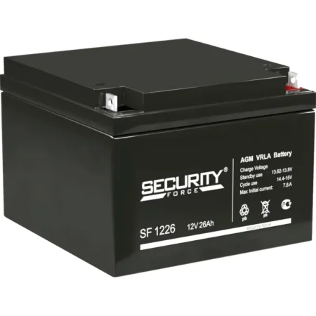 Батарея для ИБП Security Force SF 1226 12 В 26 А·ч (4614030010008) Батарея для ИБП Security Force SF 1226 12 В 26 А·ч (4614030010008)