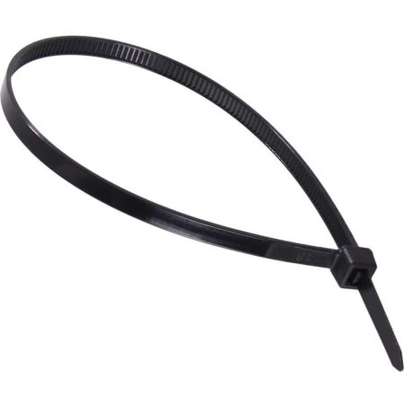 Хомут (стяжка) пластиковый Вихрь 250x4.8 мм черный 100 штук Хомут (стяжка) пластиковый Вихрь 250x4.8 мм черный 100 штук