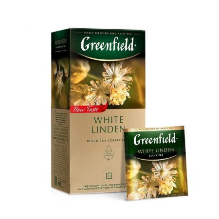 Чай Greenfield White Linden 25 пакетиков
