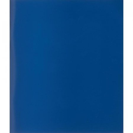 Тетрадь общая А5 96 листов в клетку на скрепке (обложка синяя)