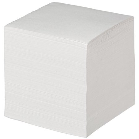 Блок для записей Attache 90х90х90 мм белый (плотность 80 г/кв.м, 18 штук  в упаковке)