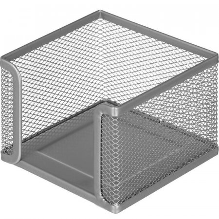 Подставка для блок-кубиков Attache (металическая сетка, 105x105x78 мм, серебро)