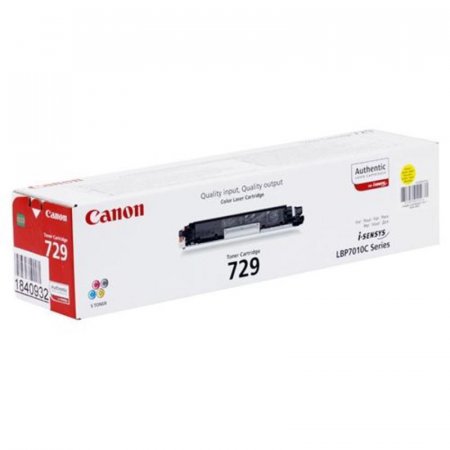 Картридж Canon Cartridge 729 4367B002 желтый