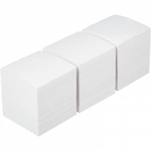 Блок для записей Attache 90x90x90 мм белый (плотность 80 г/кв.м, 3 штуки в упаковке)
