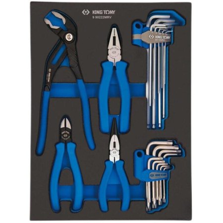 Набор губцевого инструмента King Tony 22 предмета (9-90222MRV)