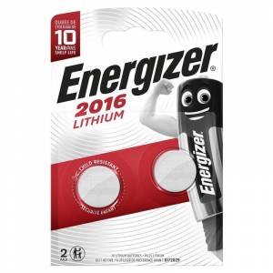 Батарейки Energizer Lithium CR2016 (2 штуки в упаковке)