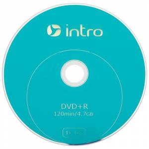 Диск DVD+R 16x Intro Shrink/25 Б0016862