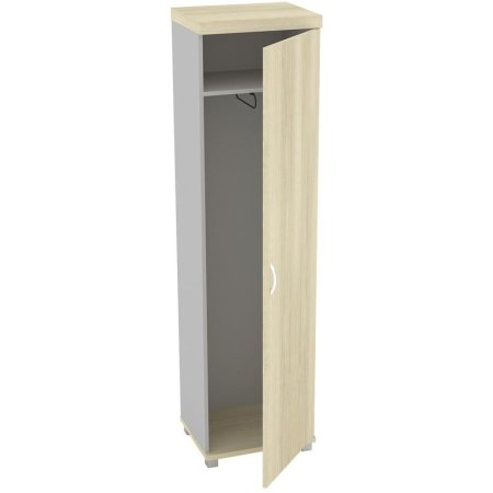 Шкаф для одежды Easy Director (дуб шамони светлый/серый, 554х445х2105  мм)