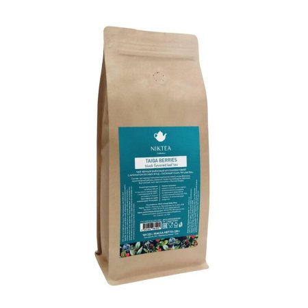 Чай Niktea Taiga Berries черный с ягодами 250 г
