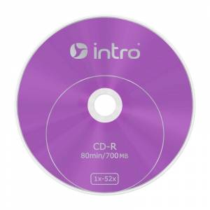 Диск CD-R 52x Intro Bulk/100 Б0016203