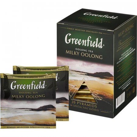 Чай Greenfield Milky Oolong зеленый 20 пакетиков