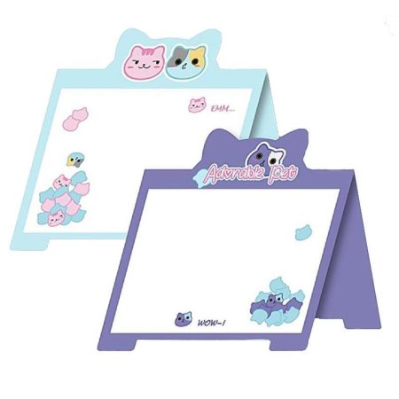 Стикеры M&G Adorable Pet 76x101 мм 2 цвета (1 блок 40 листов)