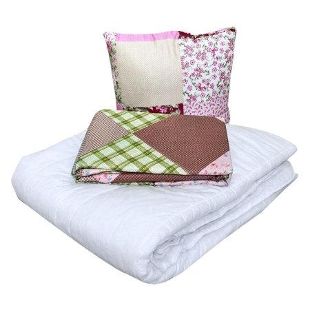 Набор 1-спальный (одеяло 140x205 см, подушка 50x50 см, комплект  постельного белья)
