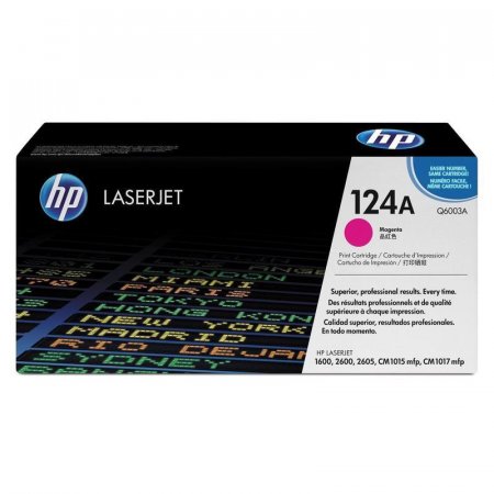 Картридж HP 124A Q6003A пурпурный