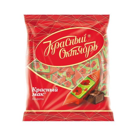 Конфеты шоколадные Красный Октябрь Красный мак 250 г