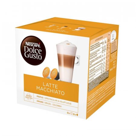Капсулы для кофемашин Nescafe Dolce Gusto Латте (16 штук в упаковке)
