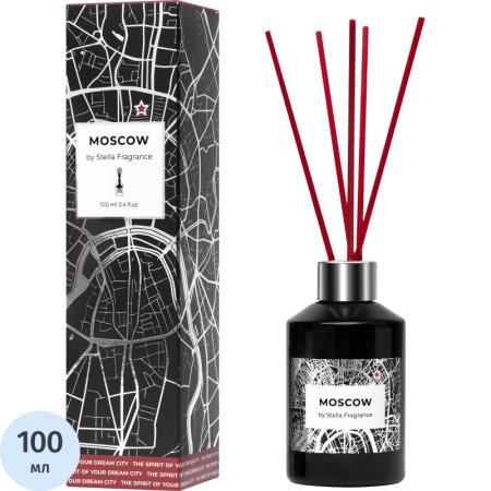 Аромадиффузор Stella Fragrance Moscow 100 мл Аромадиффузор Stella Fragrance Moscow 100 мл