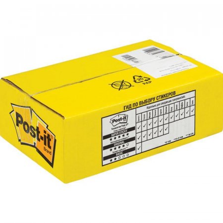 Стикеры Post-it Original 76x76 мм неоновые (48 блоков по 100 листов)