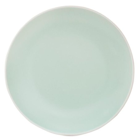 Тарелка десертная керамика Fioretta Scandy Mint 190 мм голубая (артикул  производителя TDP466)