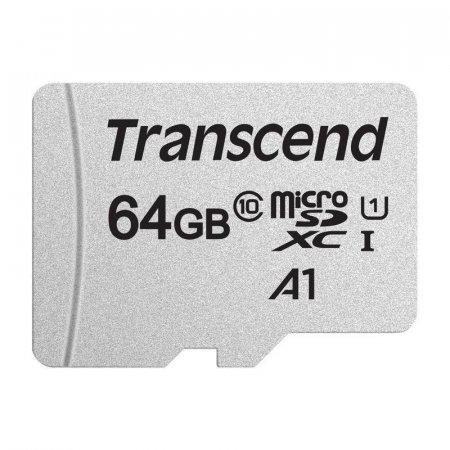 Карта памяти 64 ГБ microSDXC Transcend 300S Class 10 UHS-I (TS64GUSD300S)